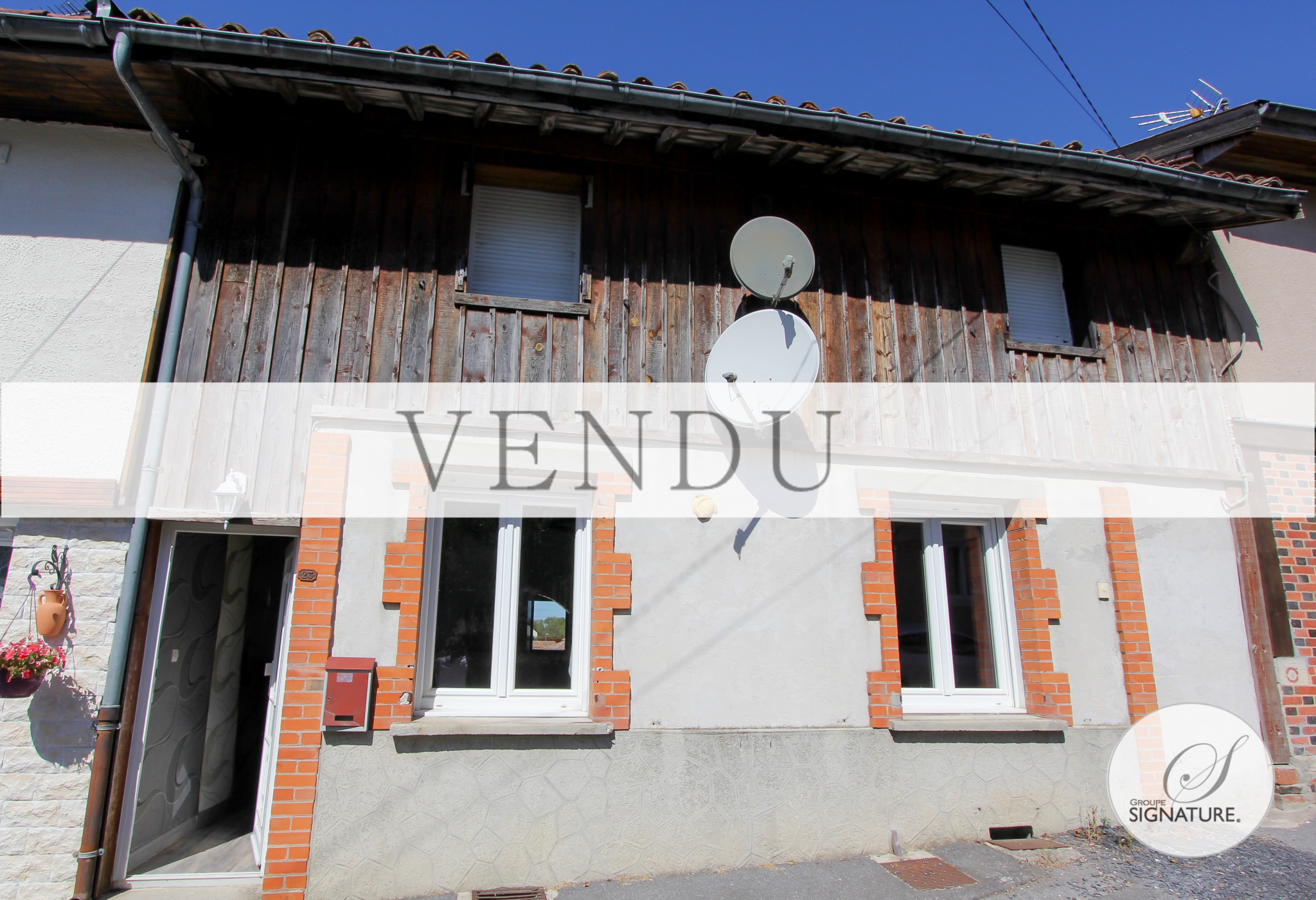 vente À La NeuvilleAuPont, grande maison de village en vente Groupe